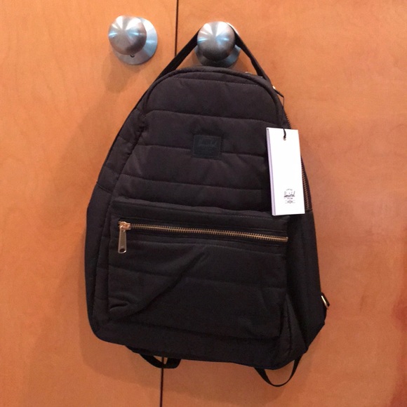 herschel quilted backpack
